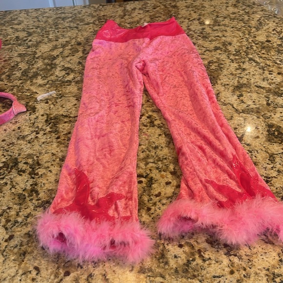 4 piece kids soft fuzzy costume. Used for Halloween - Picture 4 of 5